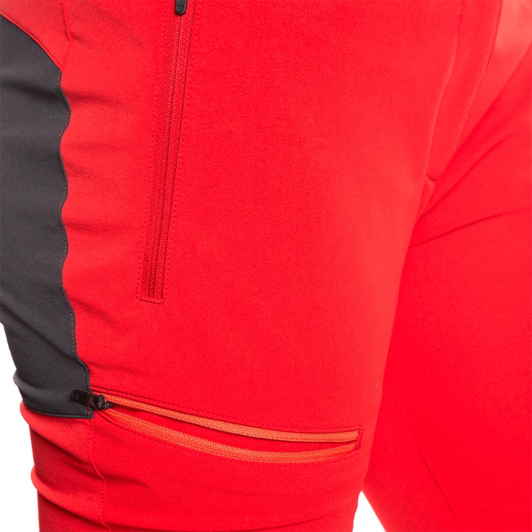 Pantalón para Mujer Trangoworld Lahan Rojo/Negro 5/6