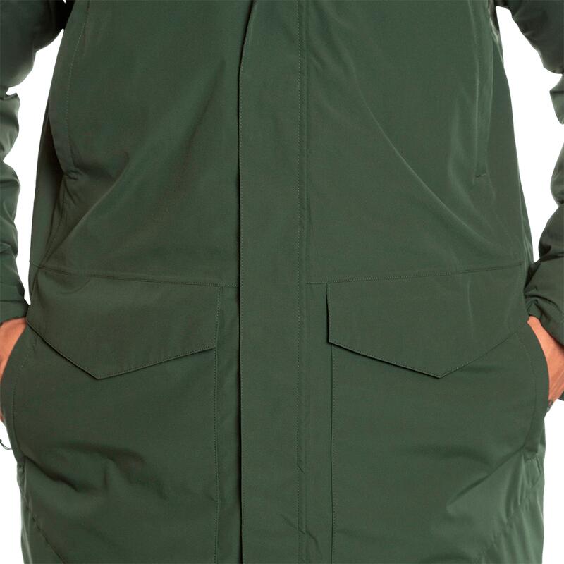 Chaqueta para Hombre Trangoworld Murakka termic Verde/Negro