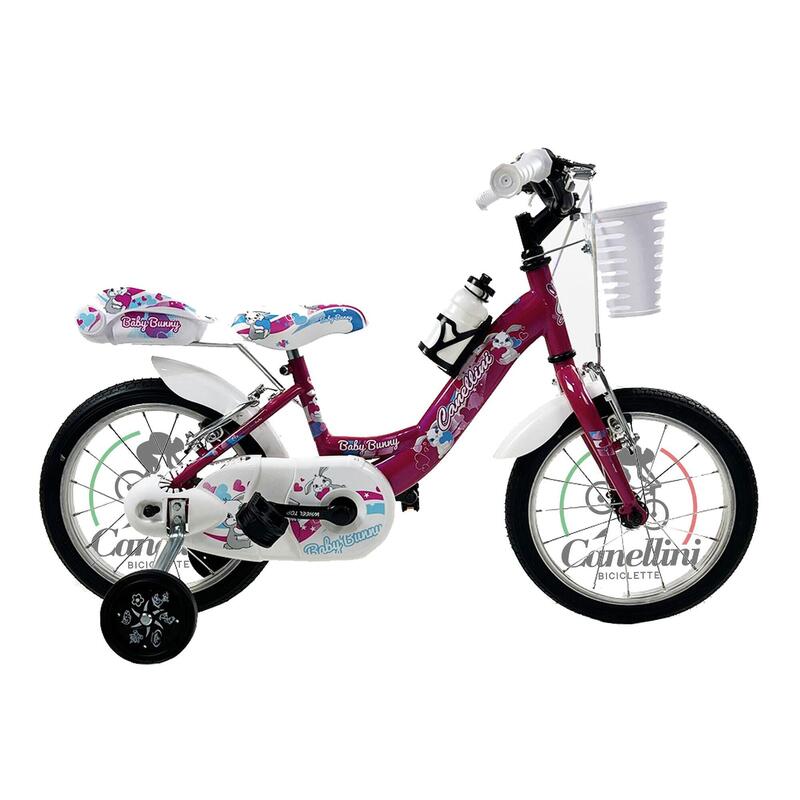 Bicicletta da bambina VENERE 14 BABY BUNNY (Fuxia)