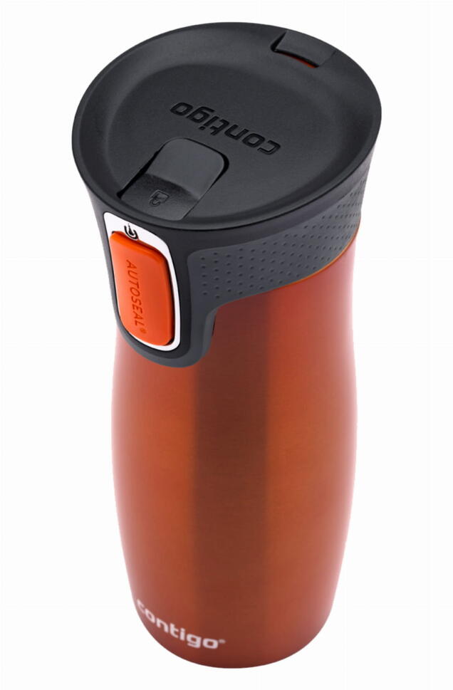 Kubek termiczny Contigo West Loop 2.0 470ml Pomarańczowy
