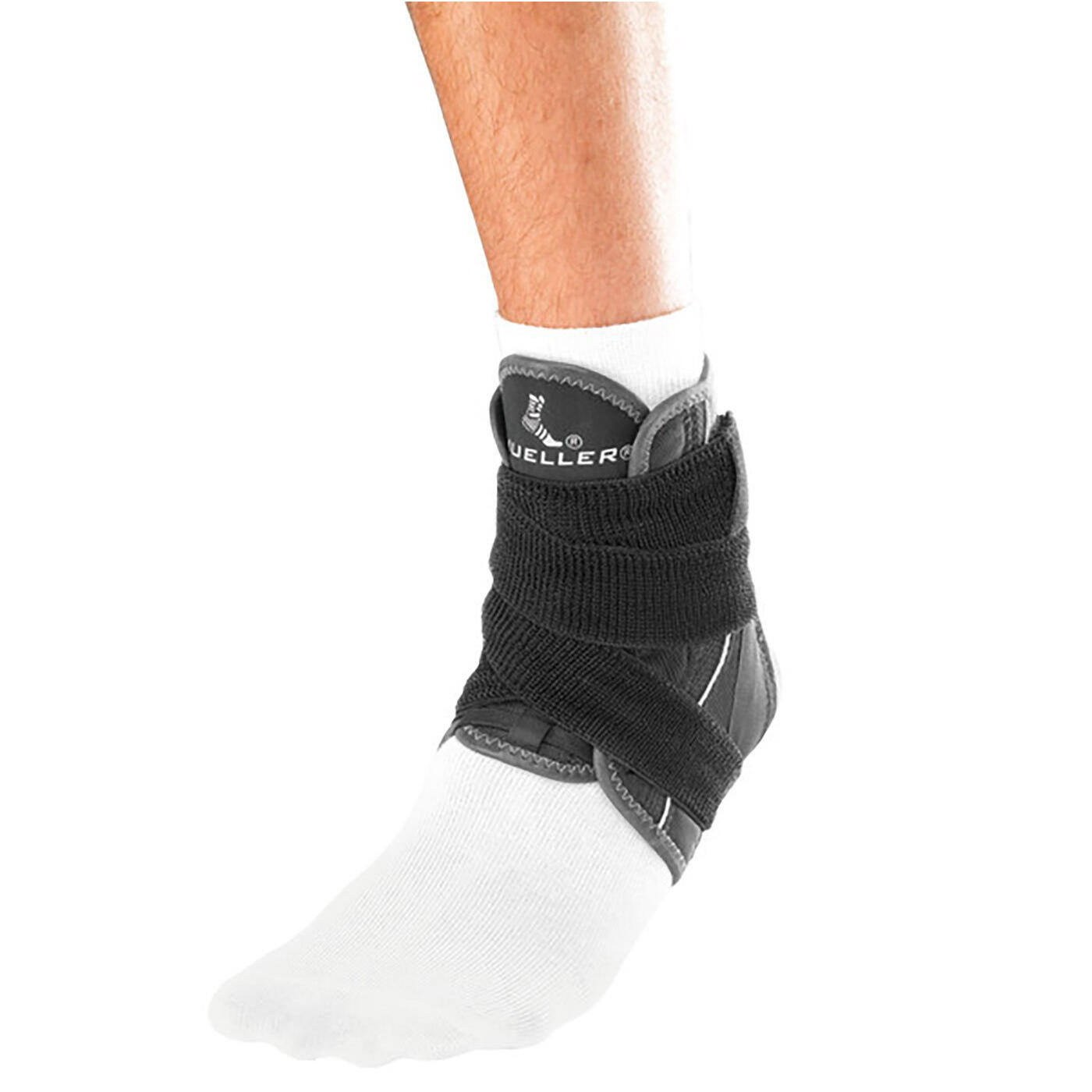 MUELLER Mueller HG80 Ankle Brace Ajustable Strapped Soft Shell - Medium