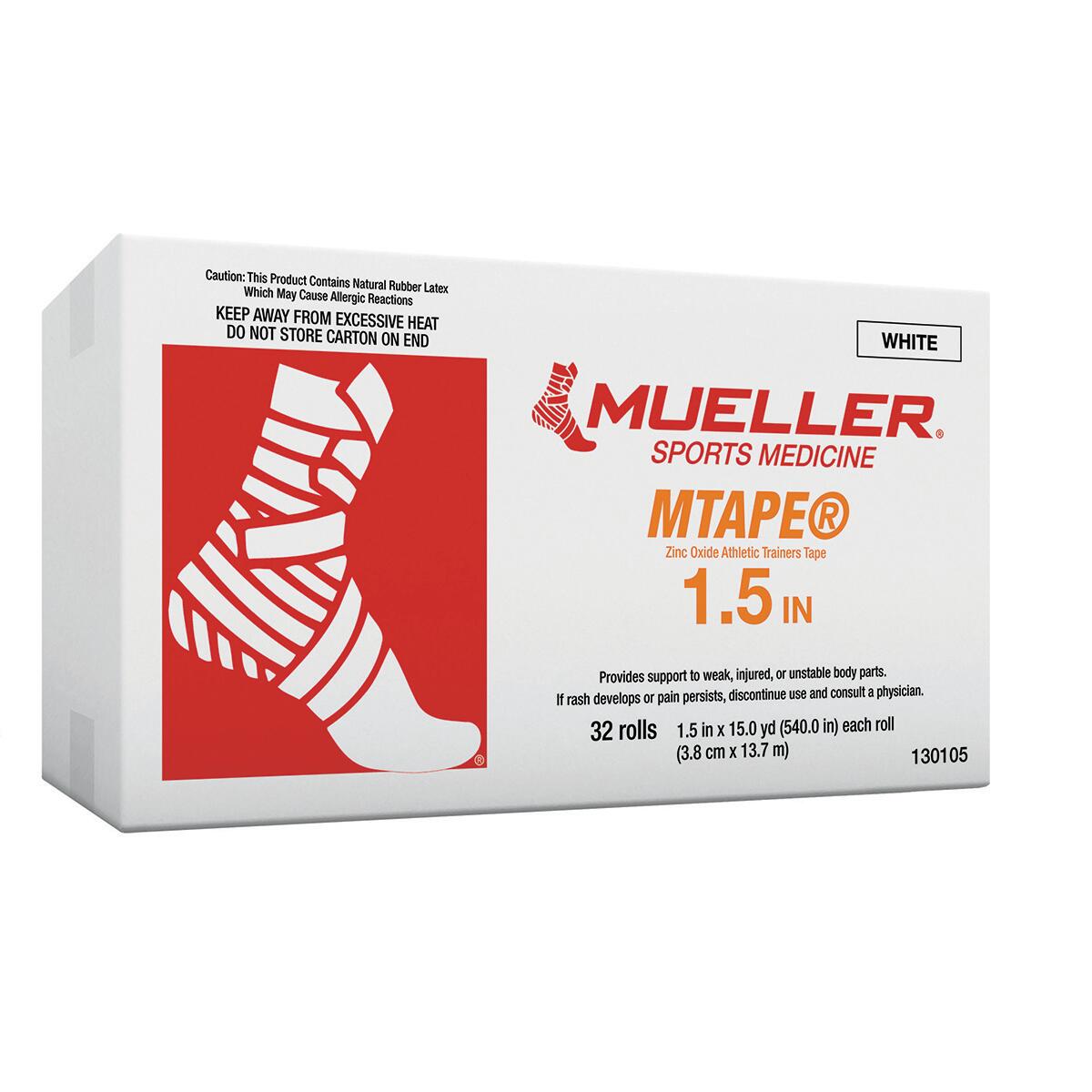 Mueller Kinesiology Muscle Support M Tape White 3.8cm x 13.7m (x32) 1/2