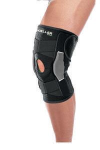 Mueller Knee Brace Hinged Self-Adjusting Compression Support 2/4