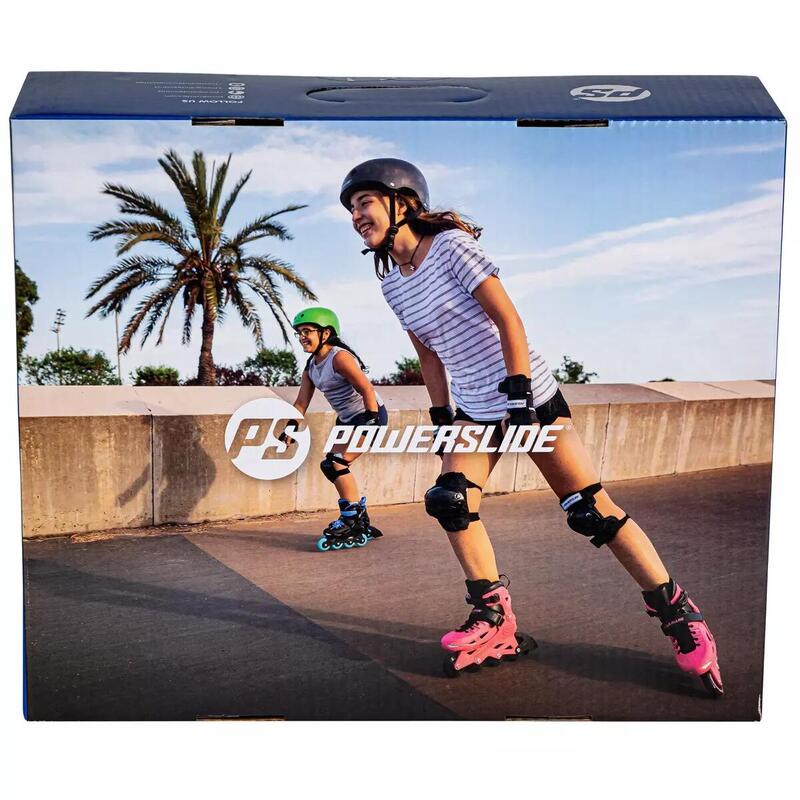 Dětské kolečkové brusle Powerslide One Khaan Junior LTD Pink