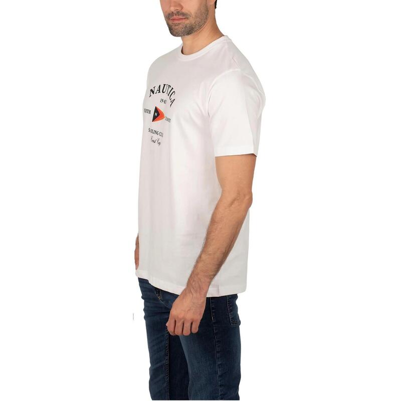 Erith T-Shirt férfi rövid ujjú póló - fehér