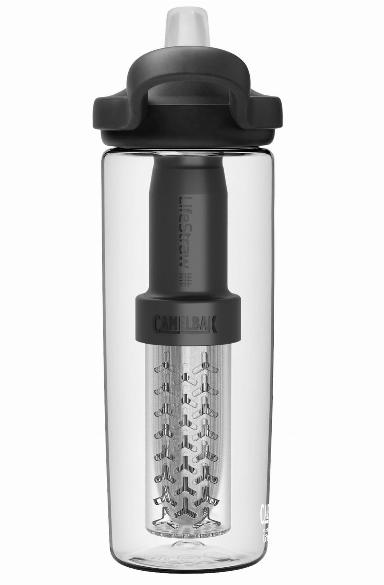 Bidon Camelbak Eddy® + filtered by LifeStraw® with Tritan™ Renew - Clear, 20OZ 7/7