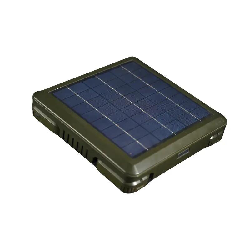 Lámpara Panel Solar Recargable con 4 Linternas y PowerBank - 700 Lúmenes