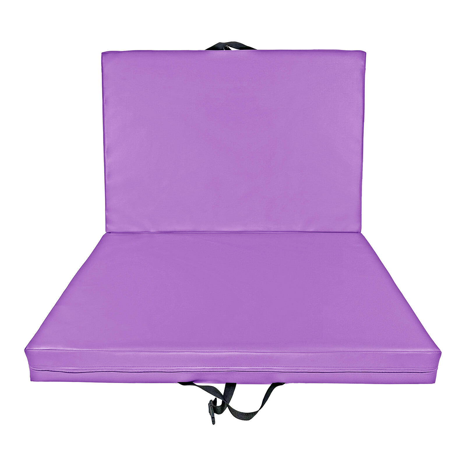 Materac asekuracyjny składany UNDERFIT 140 x 100 x 10 cm fioletowy 2/8