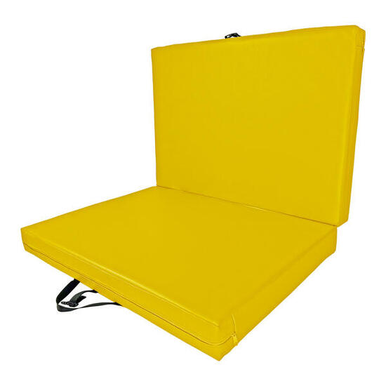 Materac asekuracyjny składany UNDERFIT 140 x 100 x 10 cm żółty