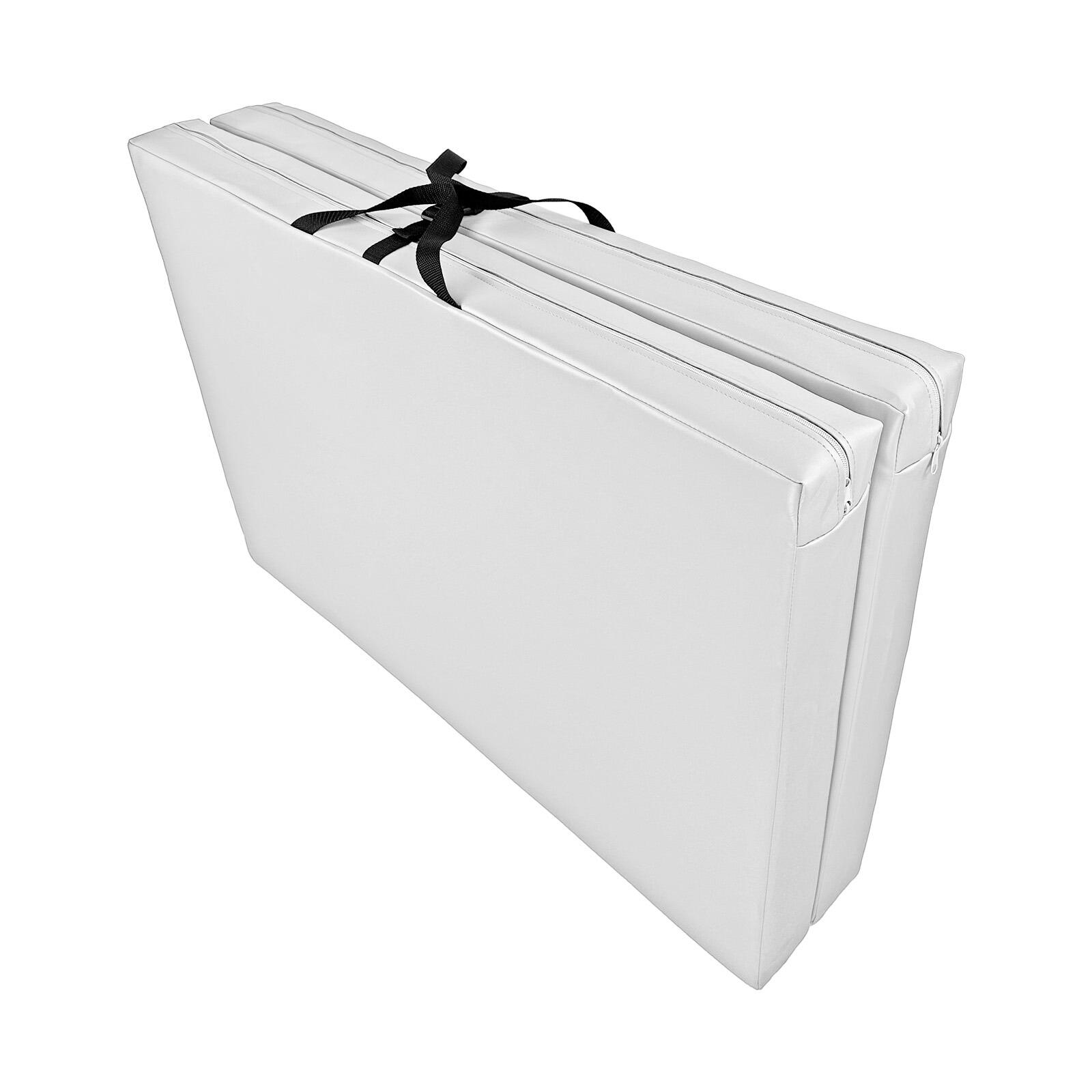 Materac asekuracyjny składany UNDERFIT 140 x 100 x 10 cm biały 4/8