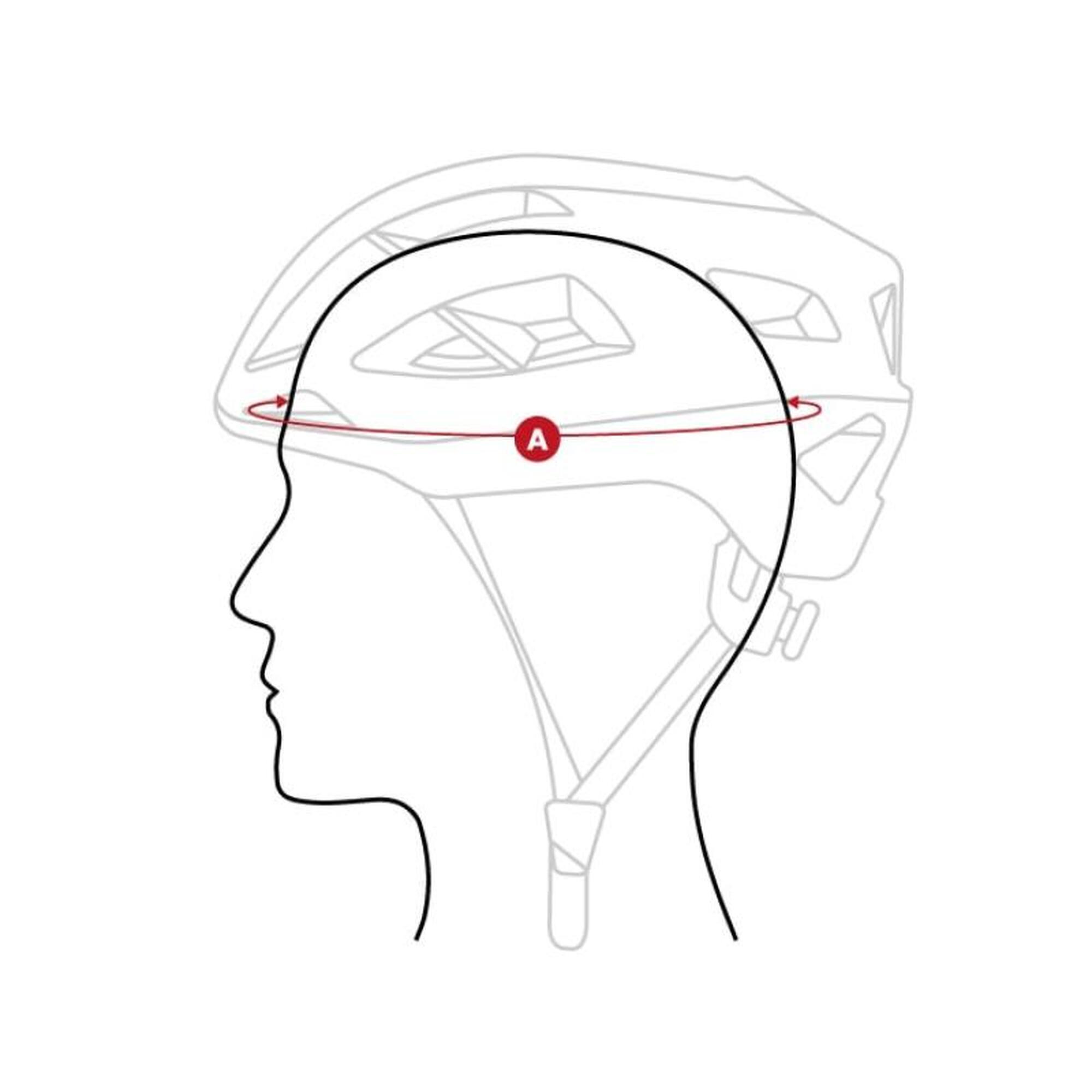 Herren und Damen Radsport Rennradhelm HE Circuit SIROKO Schwarz