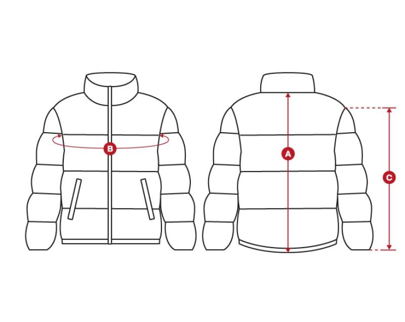Heren Lifestyle waterbestendig puffer jack Clive Beige 6/7