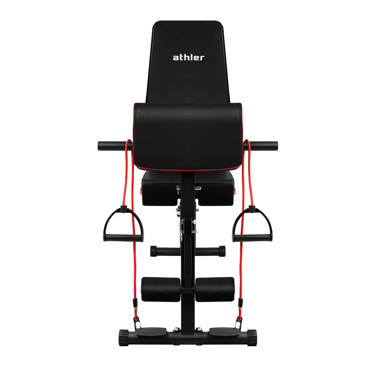 Verstellbare Trainingsbank-Hantelbank Athler Gorilla 5.0 mit Gebetsstange 2/7