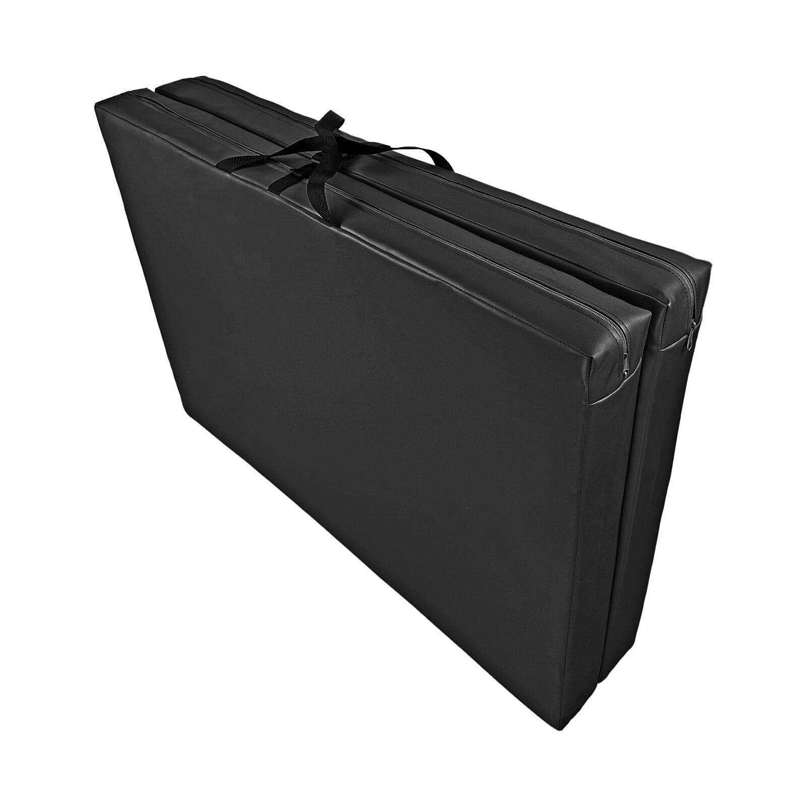 Materac asekuracyjny składany UNDERFIT 140 x 100 x 10 cm czarny 4/8
