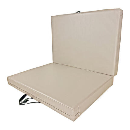 Materac asekuracyjny składany UNDERFIT 140 x 100 x 10 cm beżowy