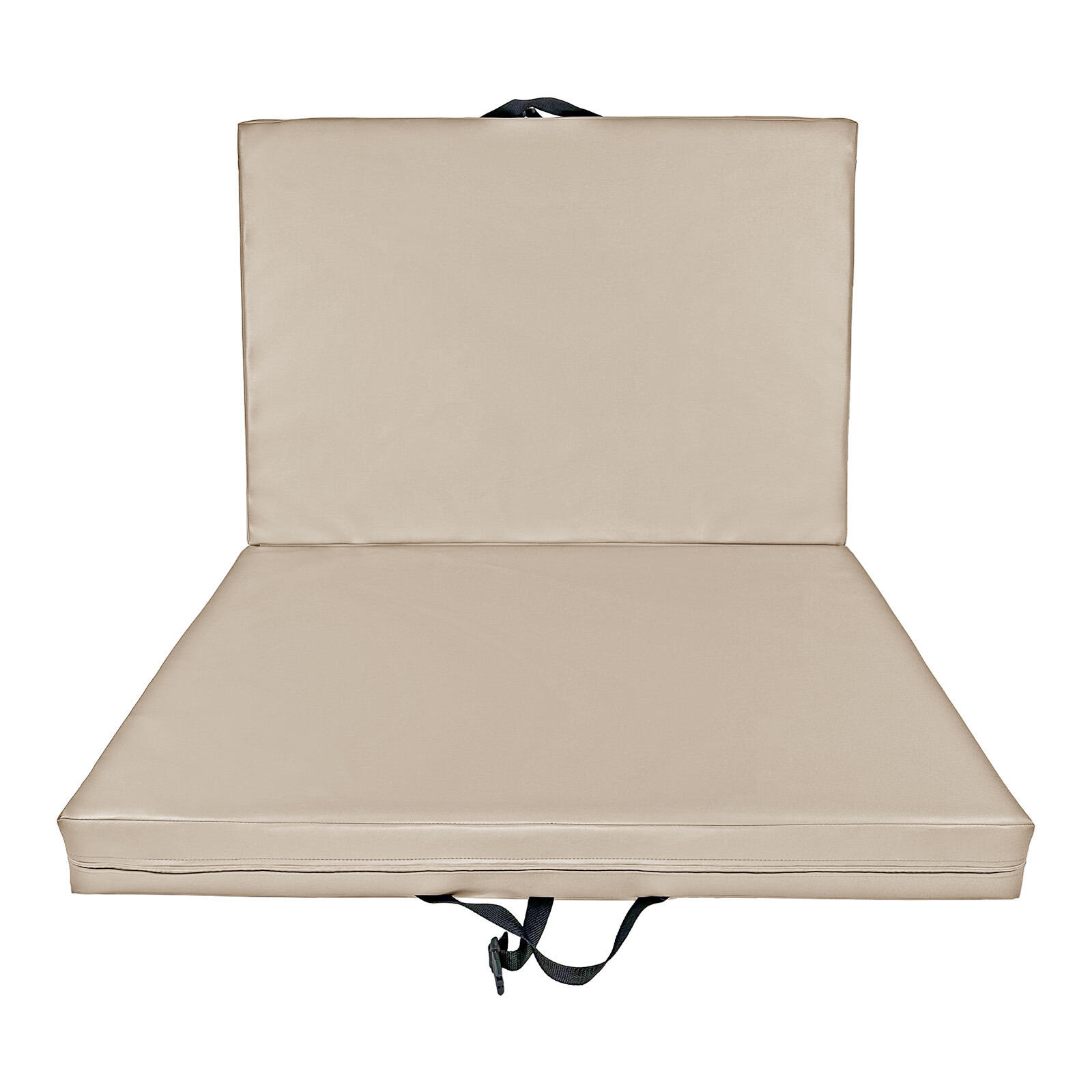 Materac asekuracyjny składany UNDERFIT 140 x 100 x 10 cm beżowy 2/8