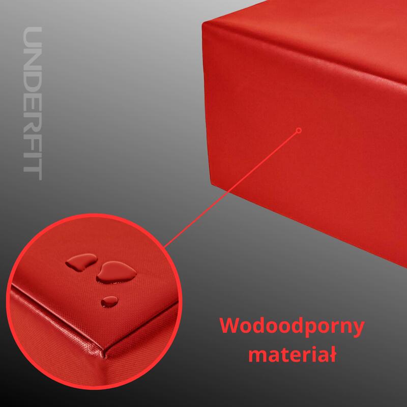 Skrzynia plyo UNDERFIT soft box 50 x 40 x 30 cm czerwona