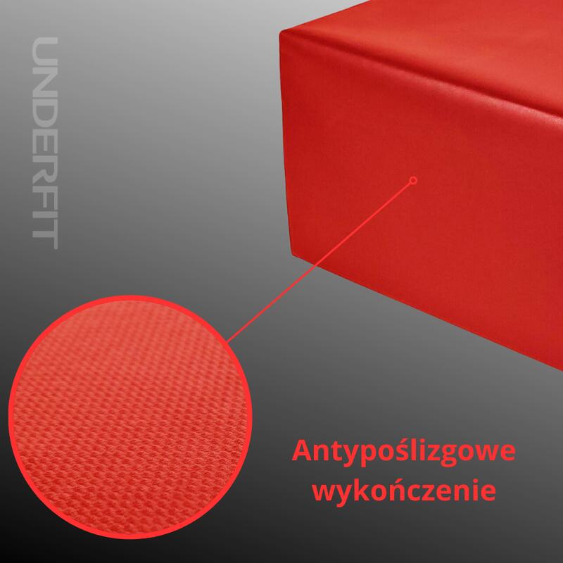Skrzynia plyo UNDERFIT soft box 50 x 40 x 30 cm czerwona