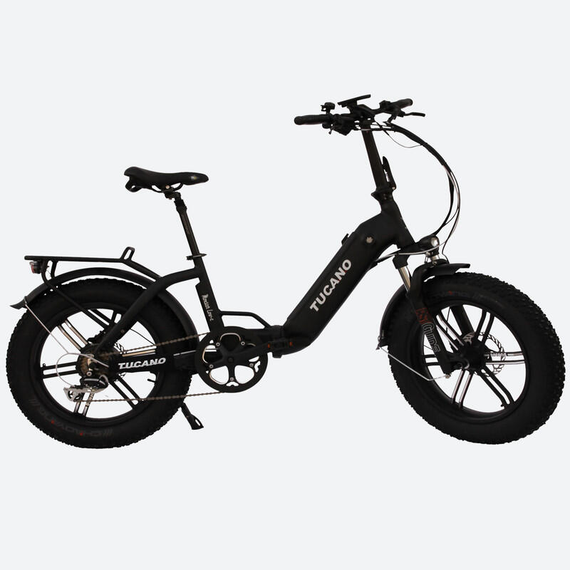 Bicicleta Electrica plegable Monster LowE by Tucano Bikes Negro