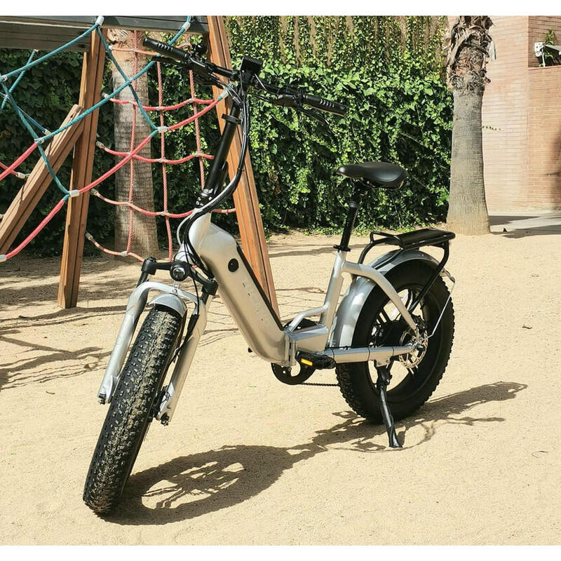 Bicicleta Electrica Monster Low-E  Silver