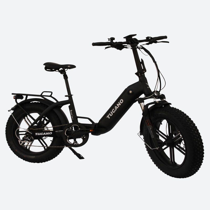 Bicicleta Electrica plegable Monster LowE by Tucano Bikes Negro