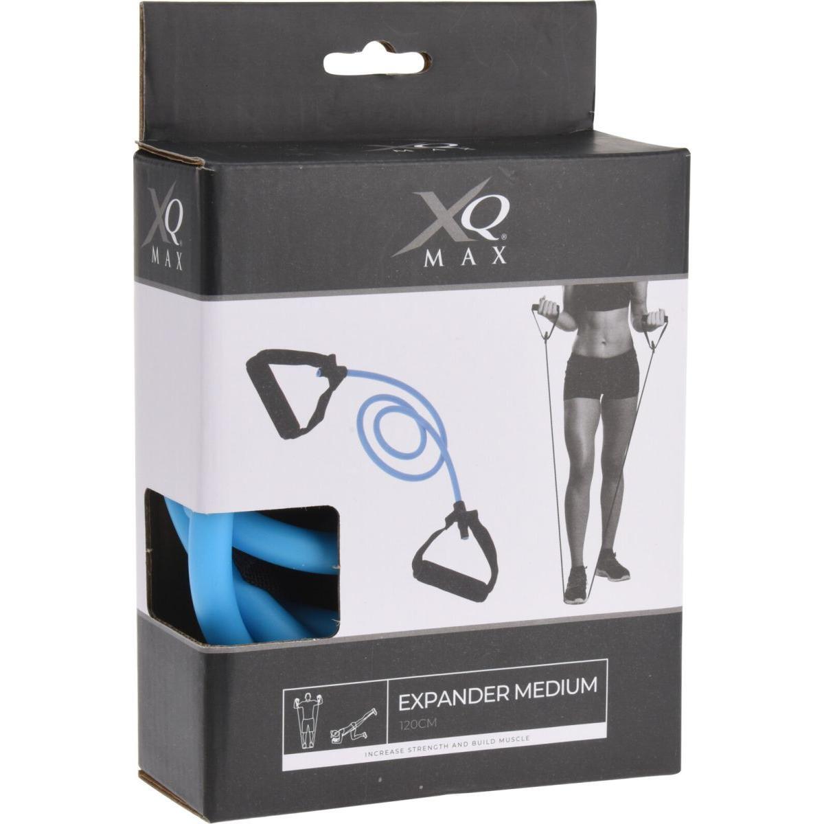Ekspander fitness Xqmax 120cm, gumowy, medium 5/5