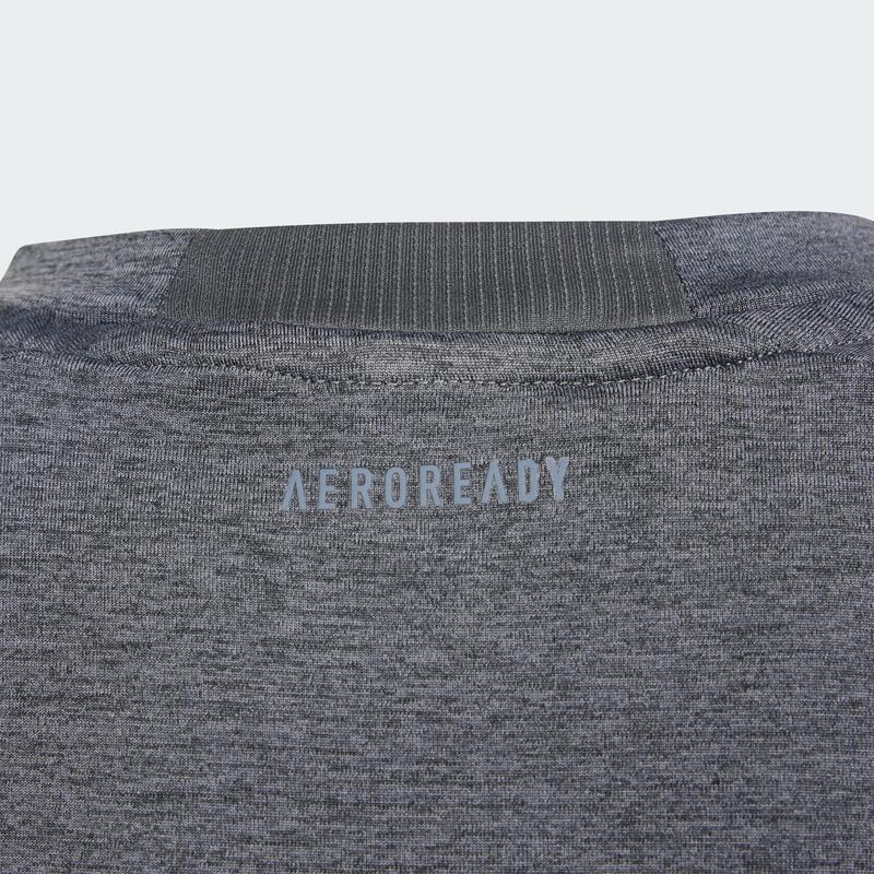 Camiseta Training AEROREADY Heather (Adolescentes)