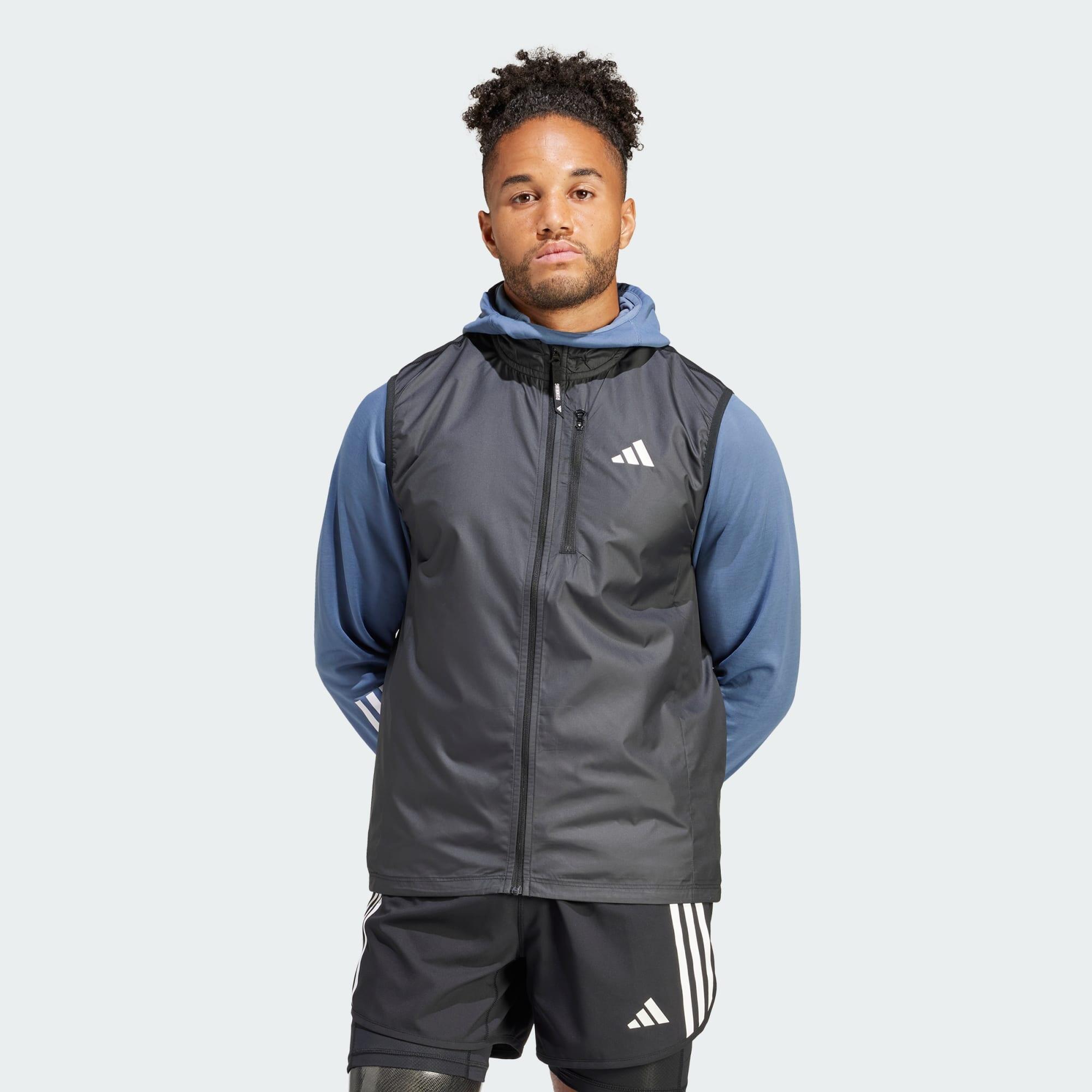 Adidas - Veste Sans Manches Own The Run - Gilet Sans Manche - Noir - 36 Xs - Decathlon