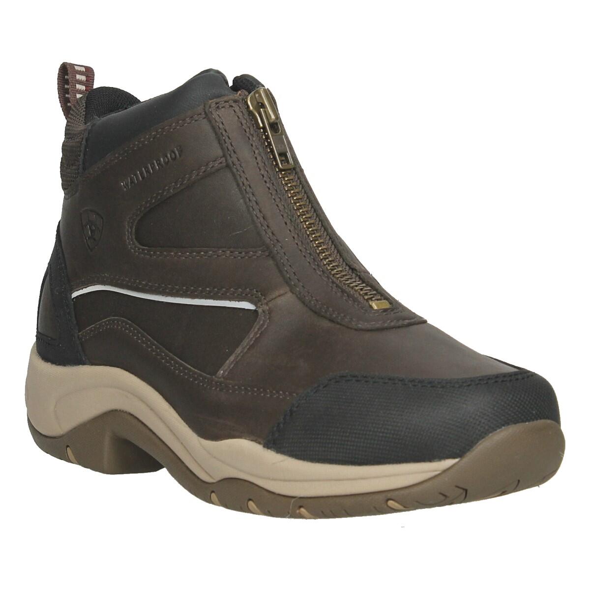 Chaussures d'Écurie Telluride Zip H2O Ariat Marron foncé 2/6