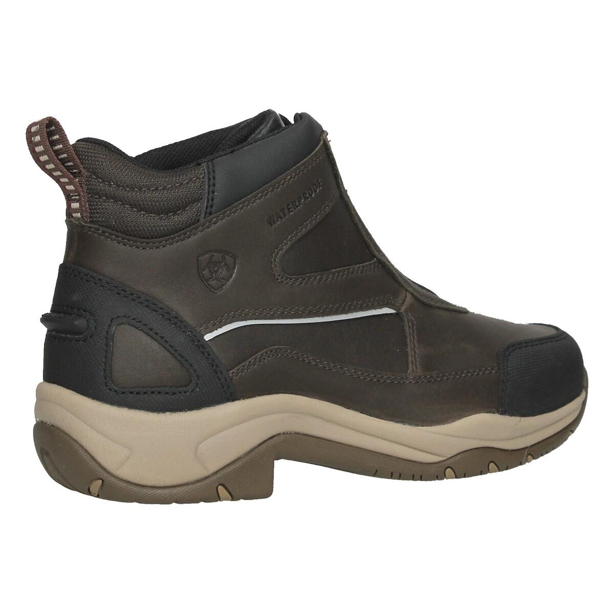 Chaussures d'Écurie Telluride Zip H2O Ariat Marron foncé 5/6