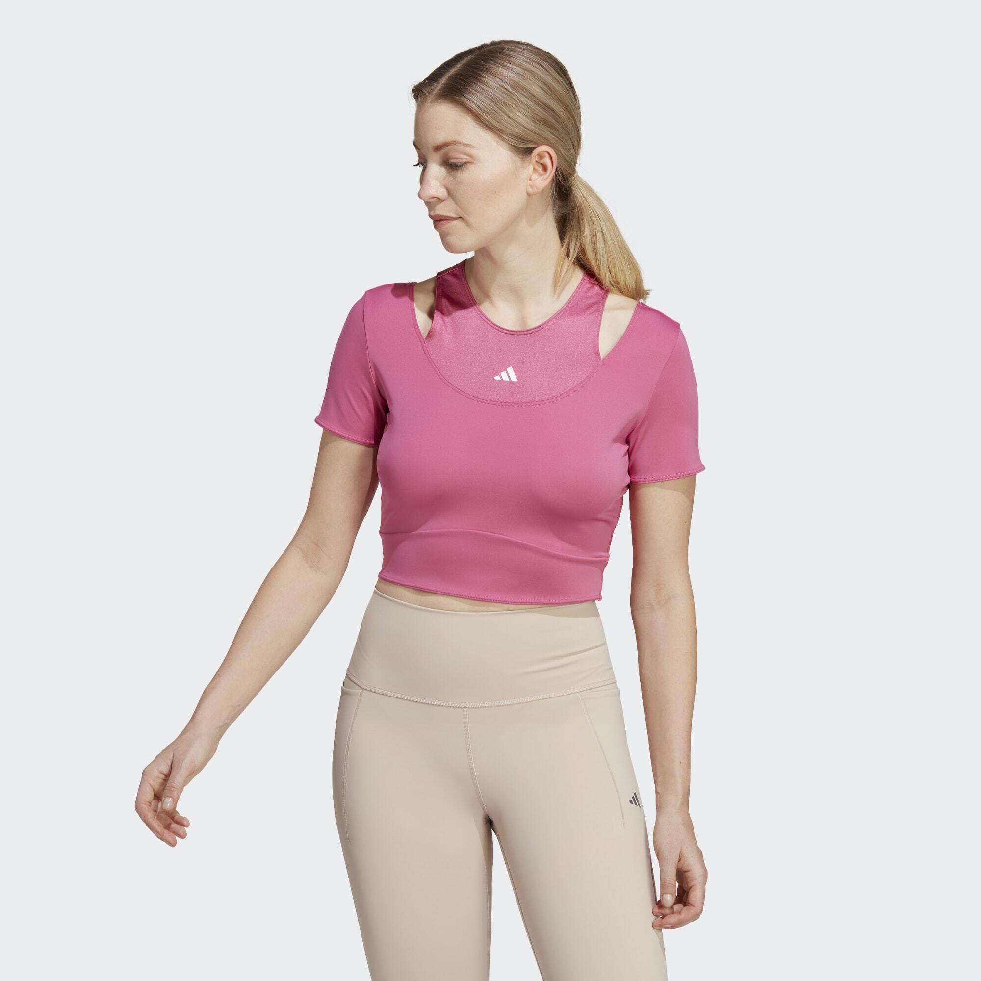 ADIDAS HIIT AEROREADY Crop Training Tee