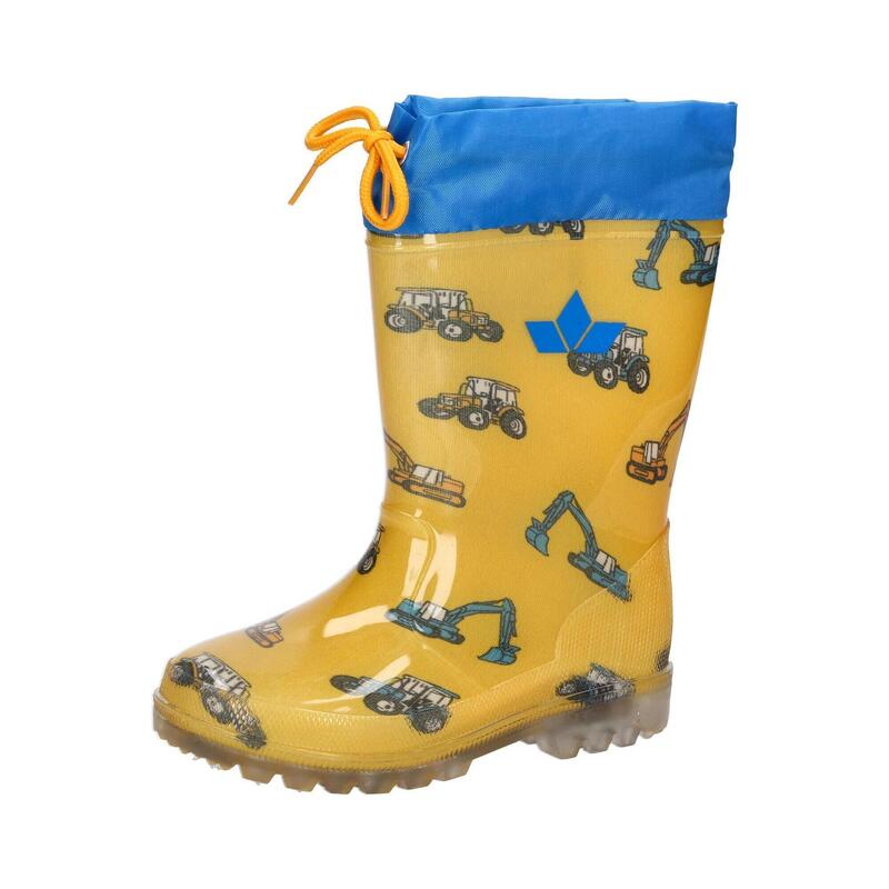 bottes en caoutchouc Jaune Power Blinky