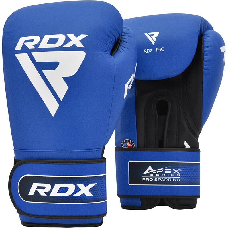 RDX F4 Boxing Sparring Gloves Hook & Loop Grey / 14oz