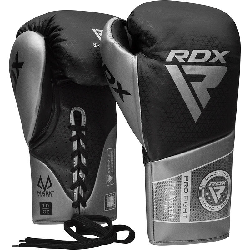 Guantoni Boxe RDX K1 Mark Pro Nero Argento 8oz 2/7