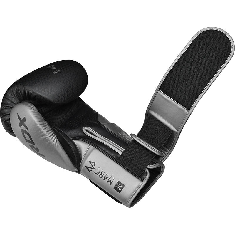 Gants de Boxe RDX Mark Pro Sparring Tri Lira 2 Argent-12OZ 6/7