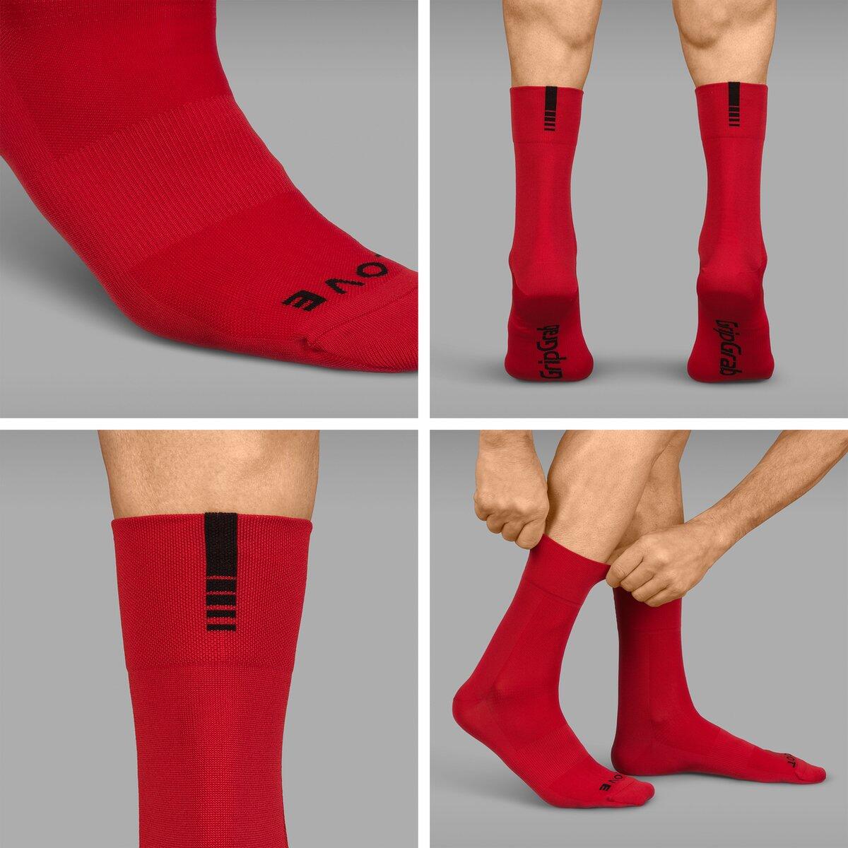 Wielersportsokken zomer unisex  - Lightweight SL Performance rood 2/6