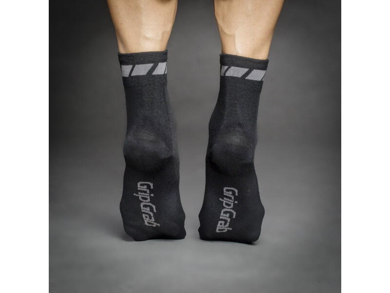 Chaussettes vélo Regular Cut Unisexe Taille M - Mérinos Noir 3/3