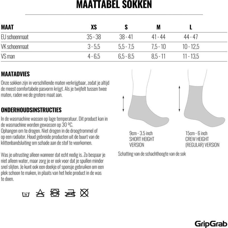 Gripgrab Lightweight Sl Regular Cut Summer Socks Yellow - XS - (35-38)