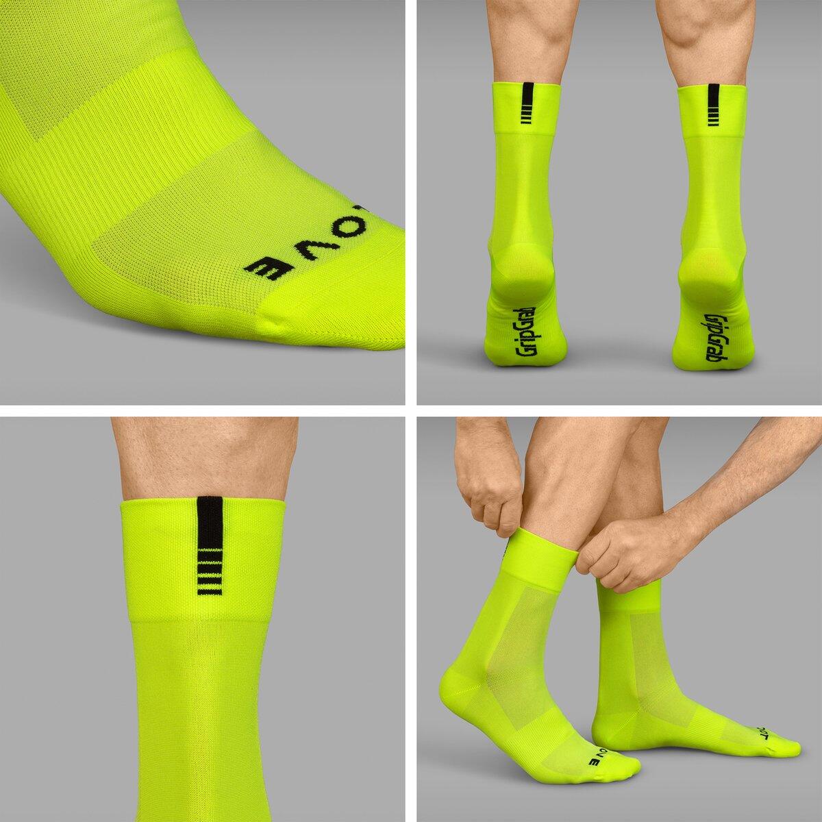 Fahrradsocken Sommer Unisex  - Lightweight SL Performance Gelb 2/6