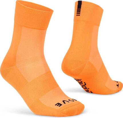 Chaussettes de sport cycliste été M - GripGrab Lightweight SL Performance jaune