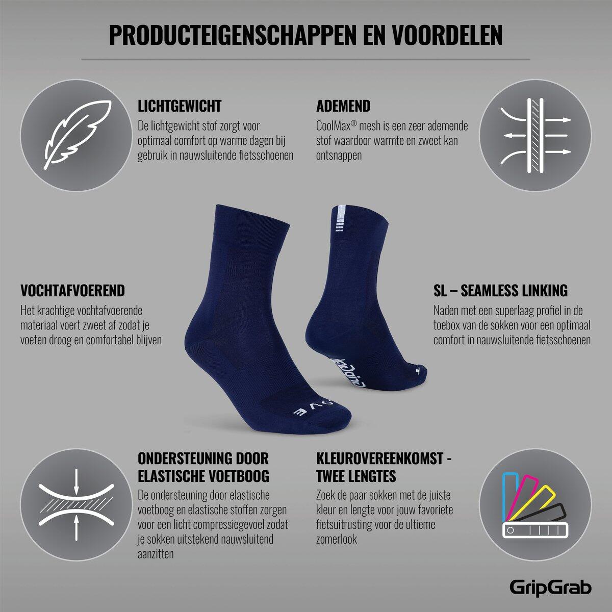 Wielersportsokken zomer unisex  - Lightweight SL Performance navy blue 4/6
