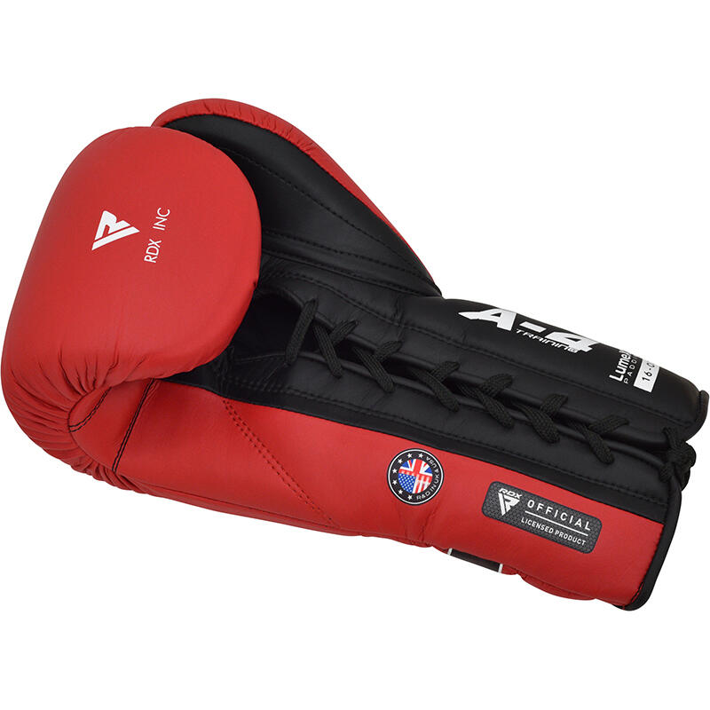 Guantoni Boxe RDX Pro Training APEX A4 Rossi 16 oz 3/6