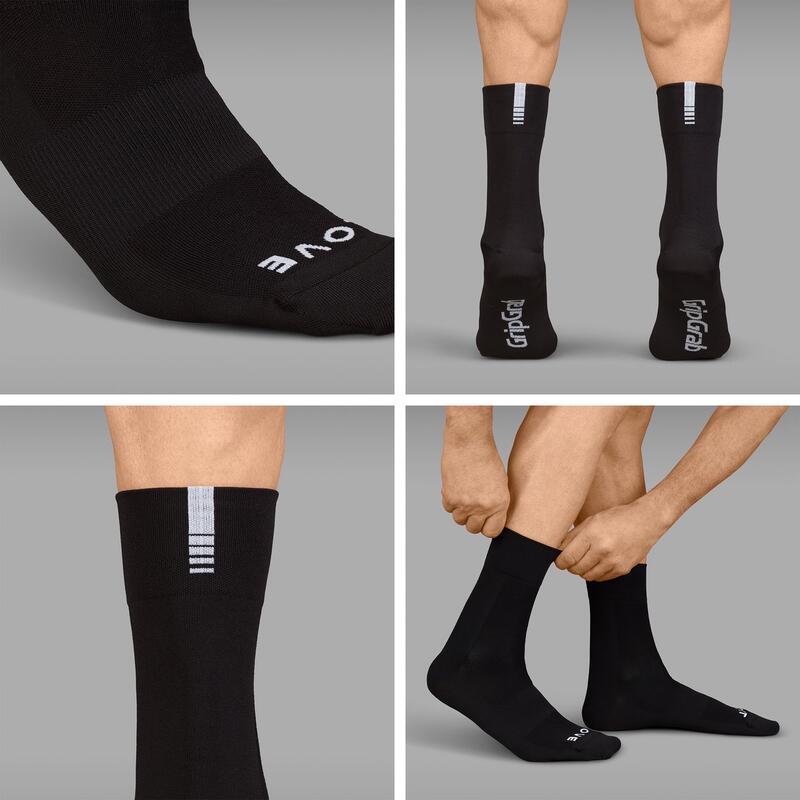 Fahrradsocken Sommer Unisex Größe XS - Lightweight SL Performance Schwarz