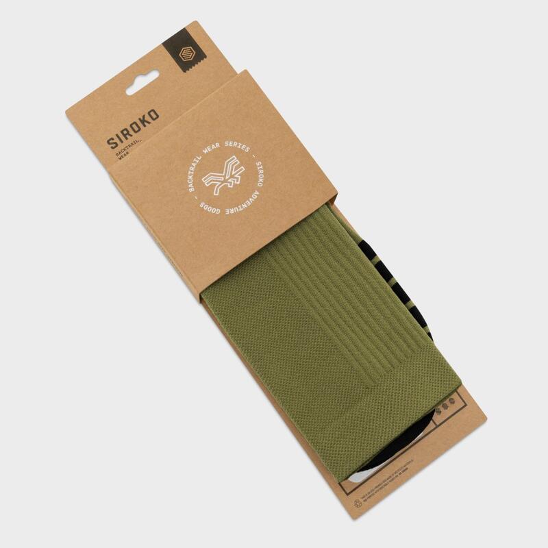 Herren und Damen Gravel -socken für herren GS1 Dual SIROKO Khaki