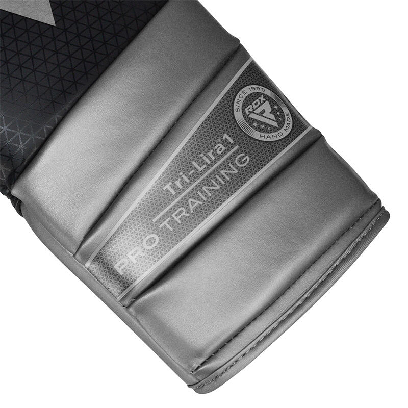 Guantoni Boxe RDX Mark Pro Sparring Tri Lira 1 Argento-14OZ 5/6