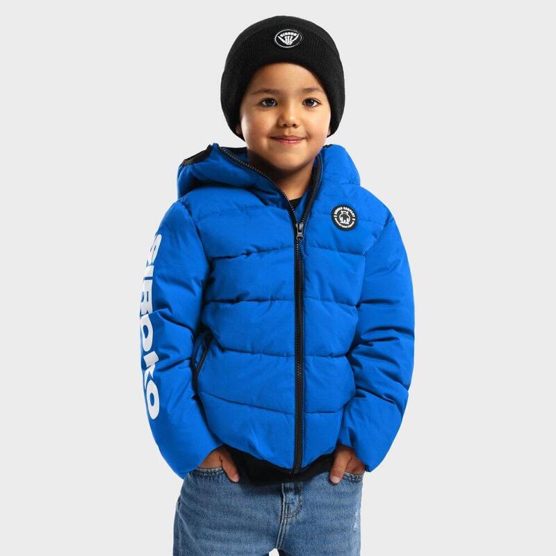 Chaqueta acolchada resistente al agua niño lifestyle Niños y Niñas Soul Azul