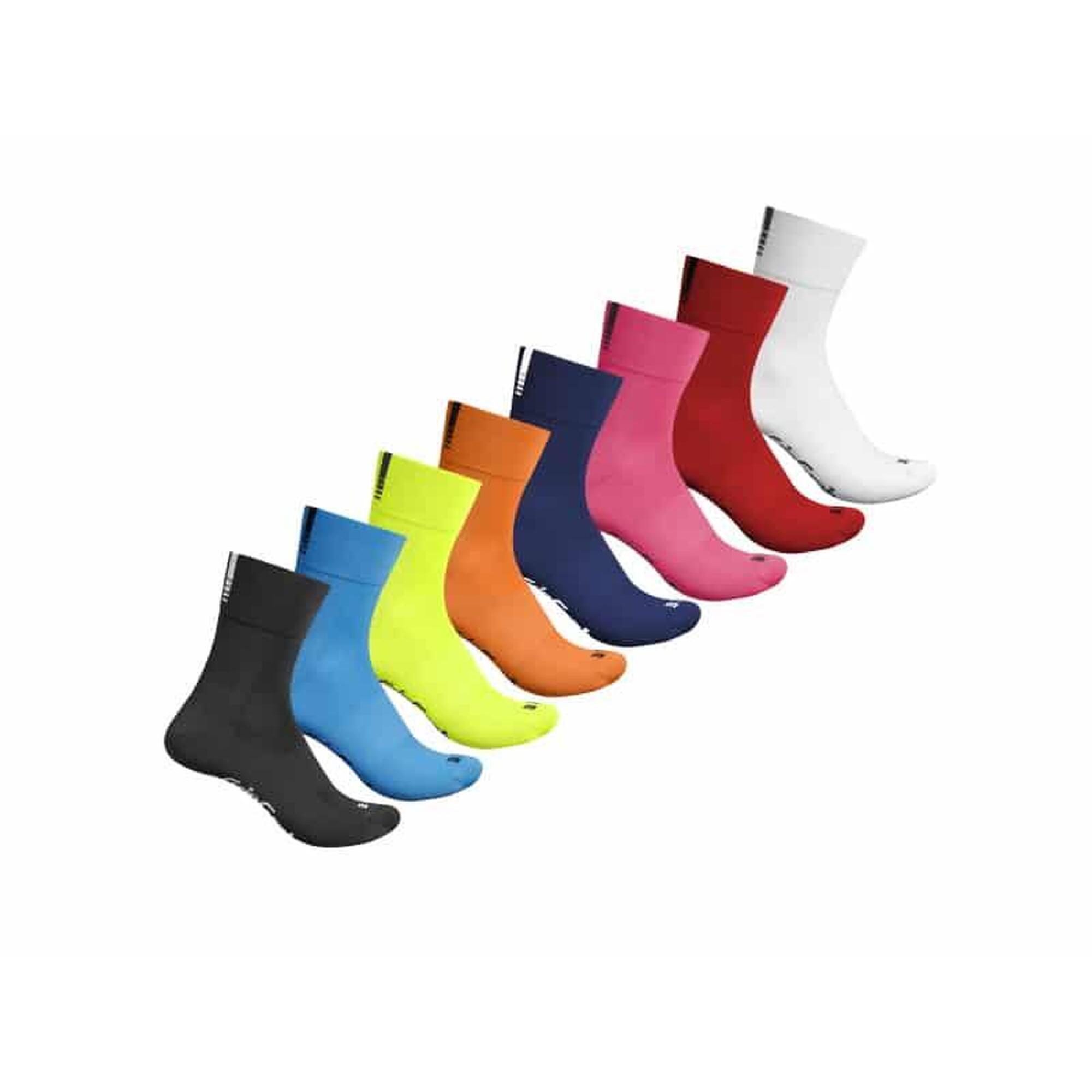 Gripgrab Lightweight Sl Regular Cut Summer Socks Dark Red - M - (41-44)