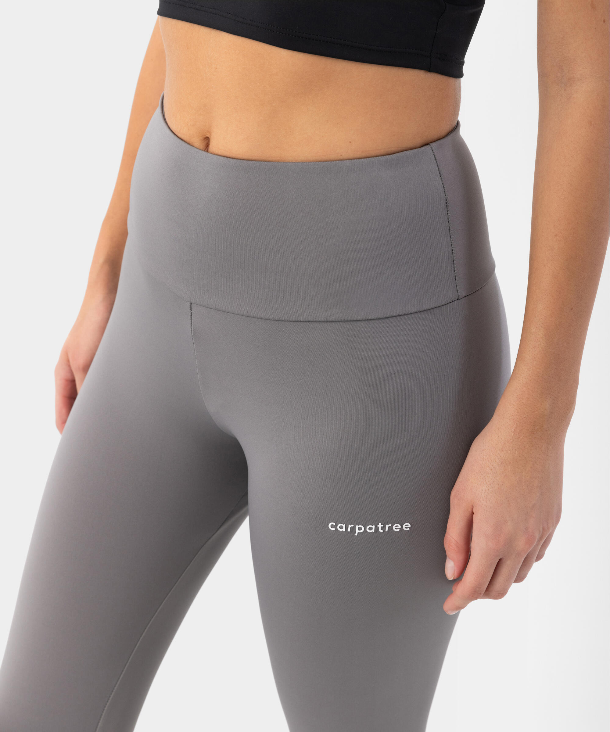 Klassieke sportlegging met hoge taille voor dames Carpatree 4/6