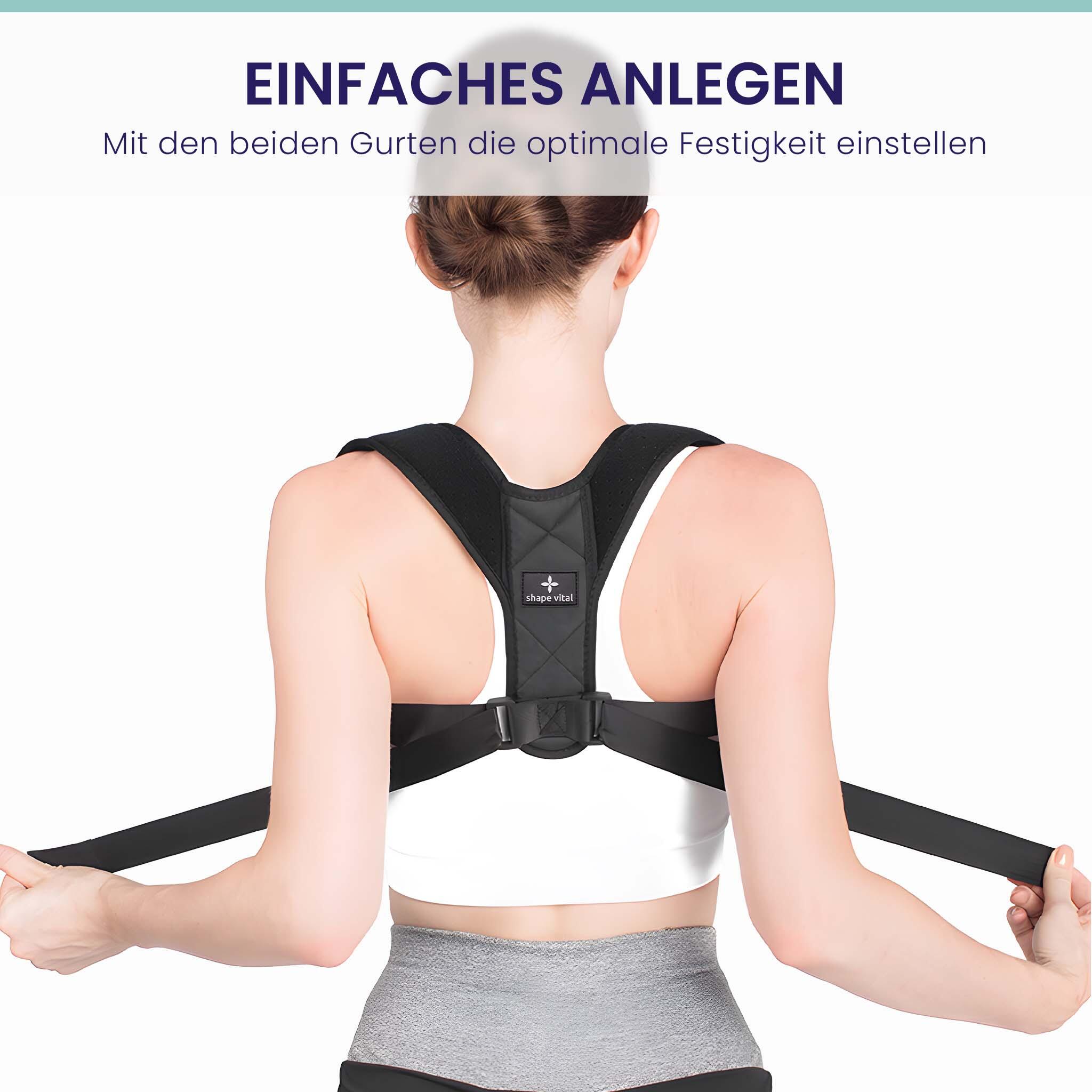 Haltungsgurt Vital-Pro - correcteur posture - ceinture dorsale - maintien dos 2/7