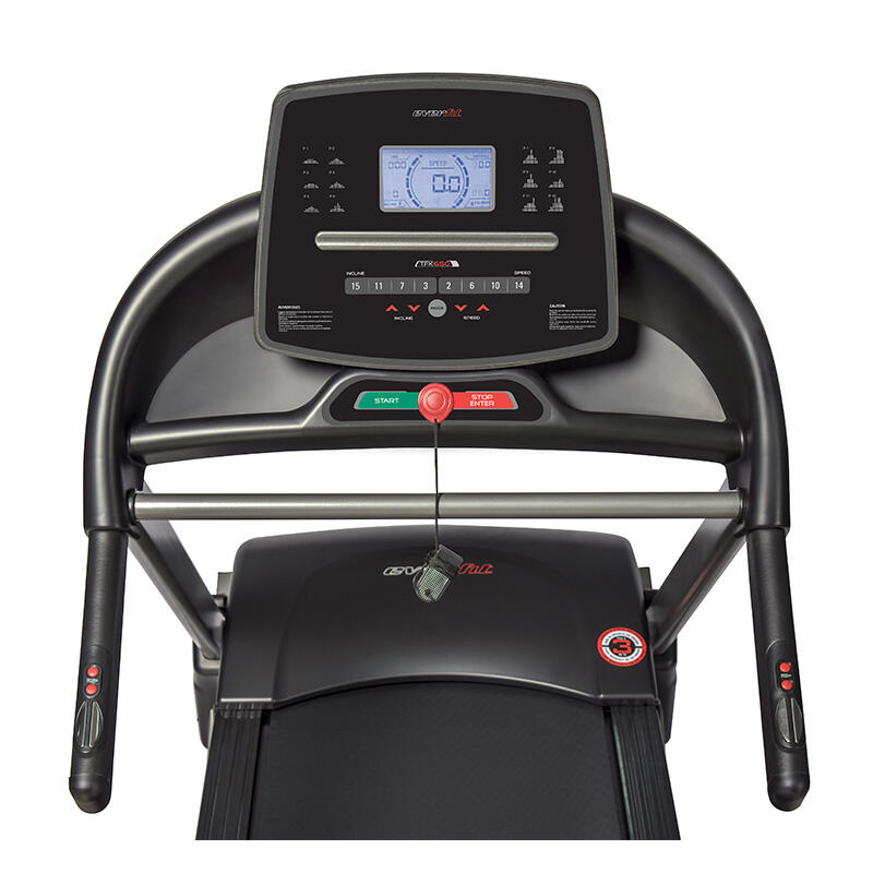 Tapis Roulant TFK 650, velocità 18 km/h, inclinazione elettrica EVERFIT 4/7